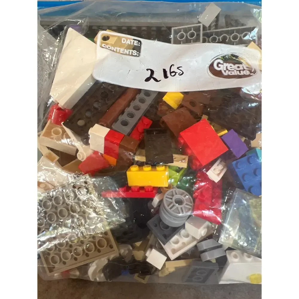 Legos 2lb mix lot Clean various colors bricks platform building pieces bundle